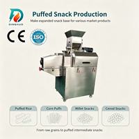 . Machine à souffler les aliments, équipement d'extrusion de snacks de maïs pour usine de production d'aliments soufflés