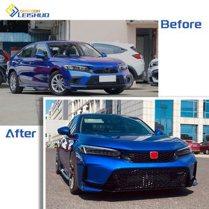 ชุดแต่ง LSR 2024 <span class=keywords><strong>FE</strong></span> Body Kit Facelift วัสดุ PP ชุดแต่งกันชนหน้าพร้อมดิฟฟิวเซอร์ สำหรับ HONDA <span class=keywords><strong>CIVIC</strong></span> <span class=keywords><strong>2021</strong></span>+ <span class=keywords><strong>FE</strong></span> รุ่น FK8 TYPE R - Product Image 2