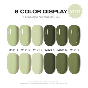 AILANUO Logo personnalisé 15ml ensemble de vernis gel UV longue durée 6 couleurs OEM tremper en gros vernis à ongles colle kit de vernis bouteille privée - Product Image 2