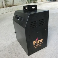 Machine à flammes de feu de 100 W, machine à pulvérisation de feu DMX, machine à feu de scène