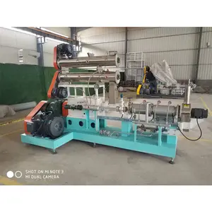 Ligne de production personnalisée d'extrudeuse de granulés de nourriture pour chiens par le fabricant Machine de fabrication d'aliments secs pour chiens