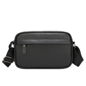 Sac à bandoulière réglable en cuir PVC de haute qualité, style vintage, pour homme, design tendance - Product Image 2