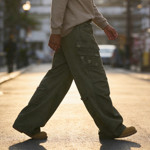 Herren Leichte Leinenhose Lässige Weite Beine Mittlerer Elastischer Bund mit Kordelzug Komfortabler Schnitt Schnelltrocknend Tägliche Kleidung OEM - Product Image 1