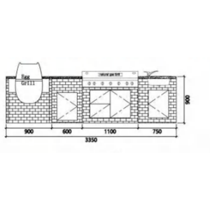 Meuble de bar mural flottant pour extérieur - Éclairage intégré <span class=keywords><strong>sous</strong></span> l'armoire pour terrasses modernes et minimalistes - Product Image 5