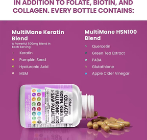 Commercio all'ingrosso naturale crescita dei capelli vitamina C & E capsula tutto in uno sbiancamento della pelle biotina idrolizzato Multi collagene capsula integratore