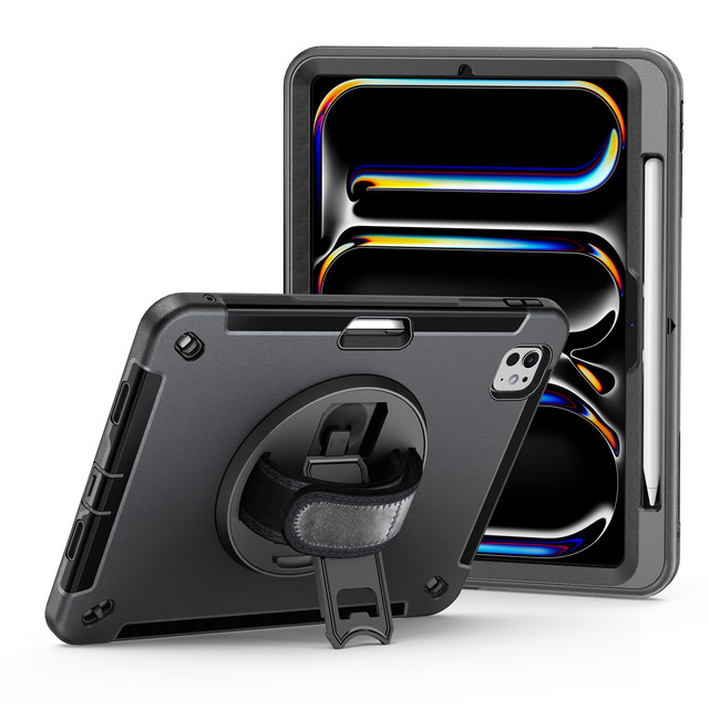 Shockproof TPU+PC Case Cover for New iPad Pro 11'' 2024 Protective Case for New iPad 13'' iPad 10th 10.9 2022 10.2 11
