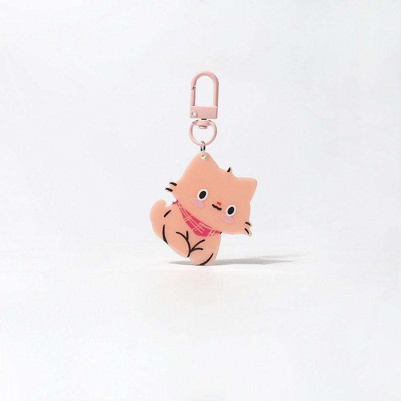 Portachiavi Gatto Rosa Blush
