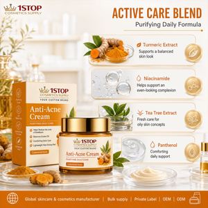Crème Visage Réparatrice Anti-Imperfections et Marques d'Acné pour Peaux Grasses à l'Huile d'Arbre à Thé – Produit Cosmétique - Product Image 3