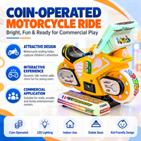 Ventes Flash : Machine de Jeu pour Enfants à Monnayeur, Moto d'Intérieur, pour Parc d'Attractions Commercial
