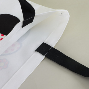 <span class=keywords><strong>Bolso</strong></span> de mano de lona de algodón personalizado de alto nivel para <span class=keywords><strong>mujer</strong></span> <span class=keywords><strong>bolso</strong></span> de viaje de estudiante de dibujos animados lindo portátil y respetuoso con el medio ambiente - Product Image 5