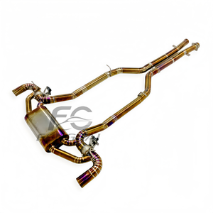 Échappement Valvetronic haute performance pour Mercedes-Benz SLS <span class=keywords><strong>AMG</strong></span> C197 6.2L 2011- en alliage de titane avec texture riche - Product Image 5