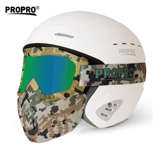 <span class=keywords><strong>Casque</strong></span> de vélo <span class=keywords><strong>vtt</strong></span> unisexe adultes, équipement de sécurité pour vélo, tout-terrain, avec lunettes de Ski, masques anti-neige - Product Image 2