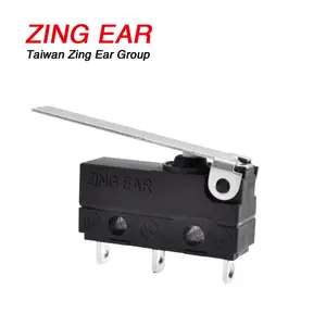 Zing Ear G905 Series 0.1A 125V 250V SPDT Solder Terminals and Long Handle Microswitches