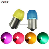 Vente en gros 12V 1157 Led Bay15D flash stroboscopique ampoule halogène couleur de la lumière bleue clignotant arrière de direction ampoule de clignotant de moto