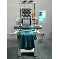 Máquina de Bordar Económica para Camisetas y Gorras, de Una Cabeza, Fabricada en China, Precio de Fábrica, Computarizada