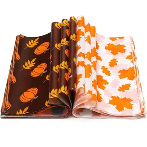 Greaseproof Tissue Parchment Halloween Wax Paper Sheets Food Basket Liners