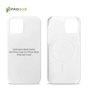 Prosub Bán Buôn 3D Tráng Thăng Hoa Từ Trường Hợp Điện Thoại Trống PC Không Dây Sạc Nam Châm Cho <span class=keywords><strong>Iphone</strong></span> 13 14 15 Bảo Vệ Trường Hợp - Product Image 3
