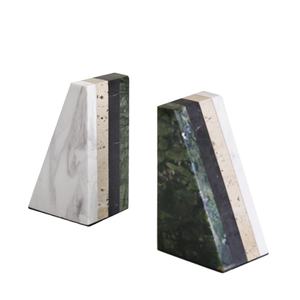 <span class=keywords><strong>Pierre</strong></span> <span class=keywords><strong>de</strong></span> marbre naturel moderne <span class=keywords><strong>de</strong></span> style nordique pour salon journaux magazines support salle d'étude serre-livres <span class=keywords><strong>de</strong></span> bureau - Product Image 1