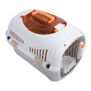 Sac de transport pour animaux de compagnie, approuvé par les compagnies aériennes, coque rigide, portable, pour petit <span class=keywords><strong>chien</strong></span>, chat, ventilation, verrous de sécurité - Product Image 2