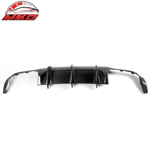Diffuseur de pare-chocs arrière compatible avec Mercedes Classe C W204 C204 C63 2012-2015 style AMG, fibre de carbone, pièces auto de haute qualité, kit carrosserie - Product Image 3