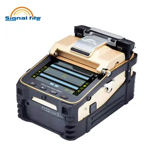 Sinyal asli Fire AI8 AI8C AI9 enam motor serat optik pengelasan pita optik fusi Splicer