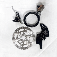 Juego de Rotor de Freno Trasero de Aluminio CNC con Cilindro Maestro para Surron Ultra Bee, Light Bee, Talaria XXX, Mejora Todoterreno
