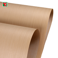 0.1-0.3Mm Vietnam contreplaqué visage papier soutenu zèbre rouleau en bois Ev armoires de cuisine zébrano teint bois Mdf porte chêne feuilles placage