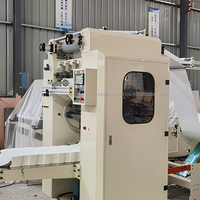 Machine de fabrication de papier mouchoir en soie pliante à vente chaude