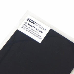 แผ่นทำความร้อนคาร์บอบอินฟราเรดแผ่นทำความร้อนสัตว์เลี้ยงแผ่นรองไฟฟ้าสำหรับสัตว์เลื้อยคลาน - Product Image 4