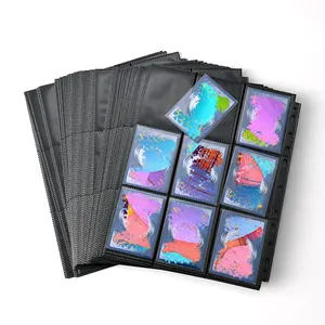 Factory New Style Binder Photo Album Customized Toploader Card Album 9 Pocket Portfolios