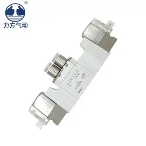 SMC Solenoid Valve SY3320-3LZD-M5/SY3320-4/5/6LZD-M Central Closed 3 Position 5 Way Solenoid Valve