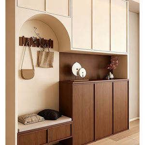 Mobile Porta Scarpe Moderno in Legno - Contenitore Multiuso per Camera da Letto, Soggiorno, Villa, Altezza Regolabile, Dimensioni e Colori Personalizzabili - Product Image 4