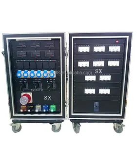 Boîtier de distribution électrique 400A powerlock pour système d'éclairage audio professionnel