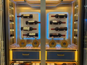 Armoires à <span class=keywords><strong>vin</strong></span> thermostatiques modernes en acier inoxydable, caves à <span class=keywords><strong>vin</strong></span> élégantes et tendance pour vins fins, pour une utilisation dans le salon - Product Image 2