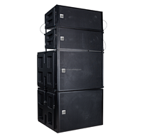 Système de sonorisation Line Array professionnel LM210 avec deux enceintes de 10 pouces en bois contreplaqué pour spectacles en plein air