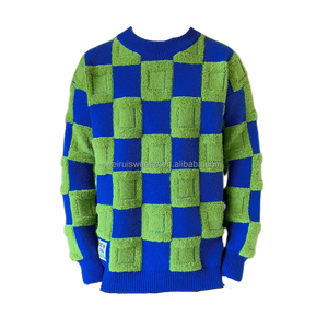 Individuelle Herrenpullover für Herbst und Winter, Lässige Gestrickte Herrenmode mit Logo-Verzierung - Product Image 6