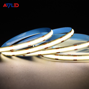 Tira de LED COB de Alta Luminosidad, 5M, DC12V, 10W/M, CRI80, Garantía de 3 Años, para Cajas de Luz, Letreros 3D e Iluminación Arquitectónica Indirecta - Product Image 1
