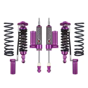 4x4 Offroad Nitrogen 2.5 Monotube Shock Absorber Coilover Suspension Deluxe 2"Lift Kit for Nissan Patrol y62 Mamba racing