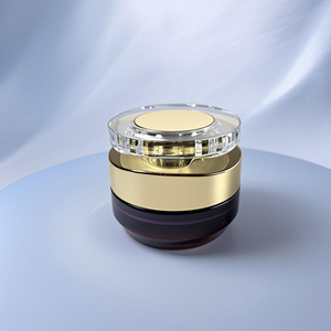 Bottiglie in <span class=keywords><strong>Vetro</strong></span> Personalizzate da 30ml 50ml 100ml per Crema Cosmetica, Set di Flaconi in <span class=keywords><strong>Vetro</strong></span> per Siero ed Essenza, Bottiglia in <span class=keywords><strong>Vetro</strong></span> per Lozione - Product Image 1