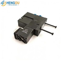 Katup Solenoid MEBH-4/2-QS-4-SA M2.184.1111/05 Suku Cadang Printer Offset SM102 CD102 SM52 PM52 Berkualitas Tinggi 4mm untuk Kontrol Udara