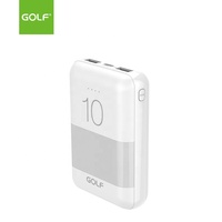 Batería de polímero para teléfono móvil que carga Mini banco de energía portátil electrónico personalizado 10000MAH para teléfono inteligente