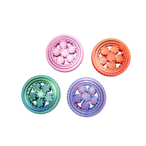 Handheld 3D Printed Plastic Fidget Spinner <b>Toy</b> <b>Desk</b> <b>Toy</b> Valentine's Day Birthday Party Gift for Children's 14 Years & up - Product Image 4
