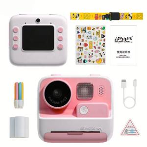 Cámara Infantil con Doble Lente, Sensor CMOS HD 1080p, Función de Impresión MicroSD, Recargable, Pantalla de 2.0 Pulgadas, Regalo para Niños - Product Image 3