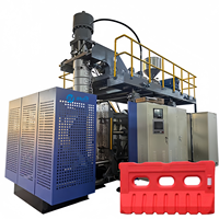 Machine de soufflage par extrusion automatique pour barils d'eau minérale en HDPE de 5 gallons avec moteur