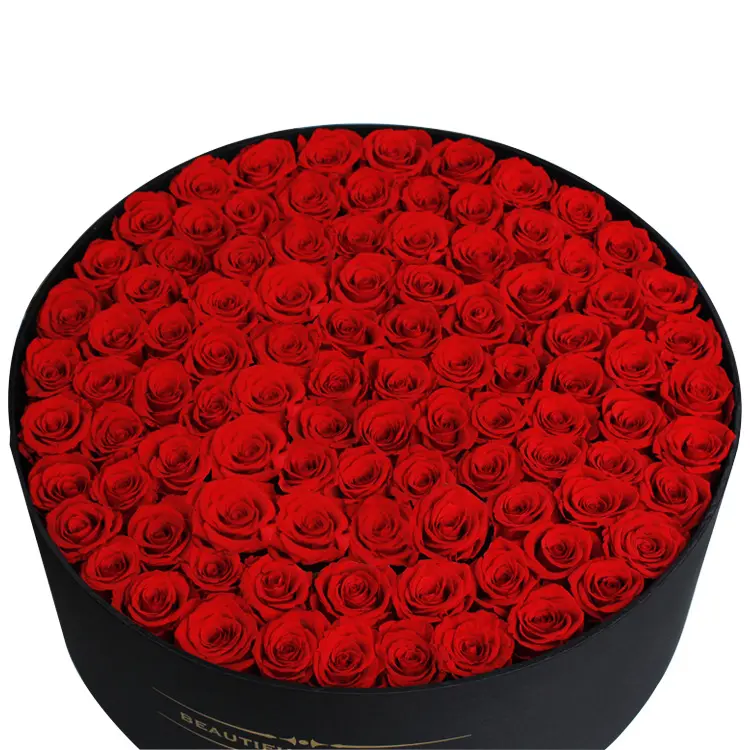 Boîtes à Roses romantiques, durables, de grande taille, romantiques