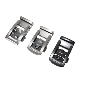 Hebilla automática de negocios de moda de liberación rápida con logotipo personalizado de alta calidad para cinturón de trinquete para hombres - Product Image 4