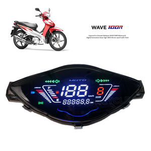 Exportado a Vietnam Malasia WAVE100R 100 110R Motocicleta Instrumento digital Tigre asiático MSX <span class=keywords><strong>Reloj</strong></span> eléctrico con <span class=keywords><strong>reloj</strong></span> - Product Image 1