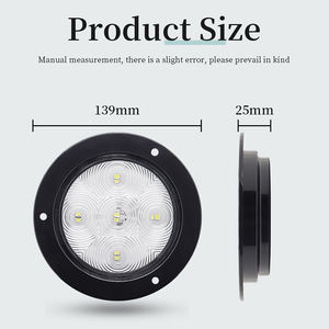 Luces Antiniebla 12V-24V IP68 Impermeables 1200LM Ajuste Universal para Autos, Camiones y Remolques - Product Image 2