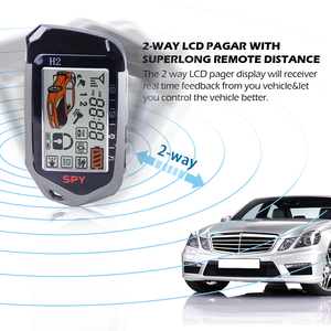 SPY Chất Lượng Cao Dừng Sao Engin Phổ <span class=keywords><strong>Push</strong></span> <span class=keywords><strong>Button</strong></span> <span class=keywords><strong>Alarm</strong></span> Hệ Thống Xe <span class=keywords><strong>2</strong></span> <span class=keywords><strong>Way</strong></span> Lcd Afritec Xe Báo Động Với Immo Bypass - Product Image 4