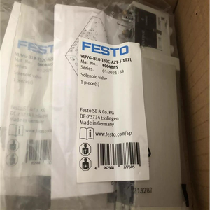 สำหรับโซลินอยด์วาล์ว Festo VUVG-B18-T32C-AZT-F-1T1L มีสินค้าพร้อมส่ง - Product Image 1